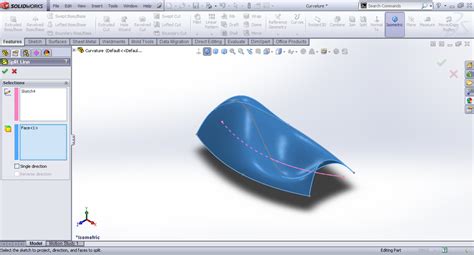 Advanced Splitting in SolidWorks 的图像结果