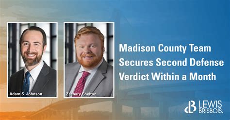 Madison County Team Secures Second Defense Verdict Within a Month ...
