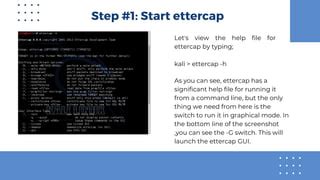 Image result for Kali Linux Ettercap Tutorial