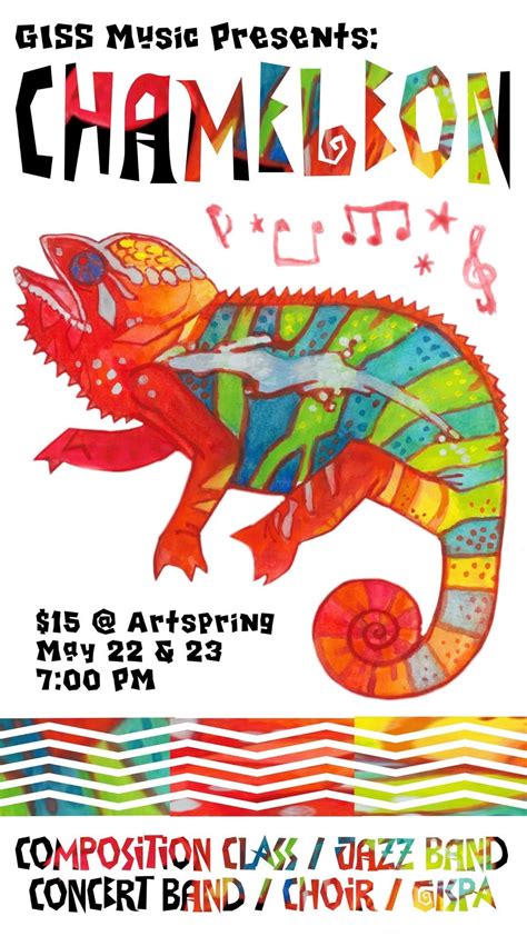 GISS Music Presents: Chameleon, ArtSpring, Salt Spring Island, 22 May ...
