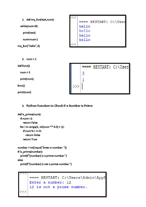Python programming practical notes for course code 1.14 and 1.15 - Studocu