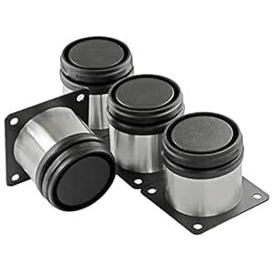 Masendelk 2 Inch Metal Furniture Legs Stainless Steel Adjustable Legs ...