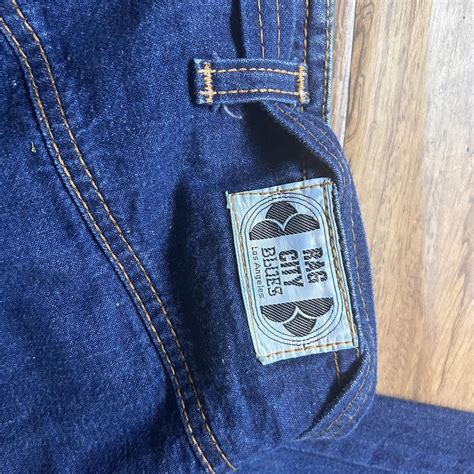 ICONIC Vintage 1970's Rag City Blues Los Angeles... - Depop