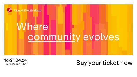 Salone del Mobile.Milano 2024: early bird tickets from 20th February ...