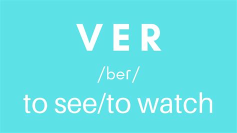 How Do You Say I'll See In Spanish at Eula Seay blog