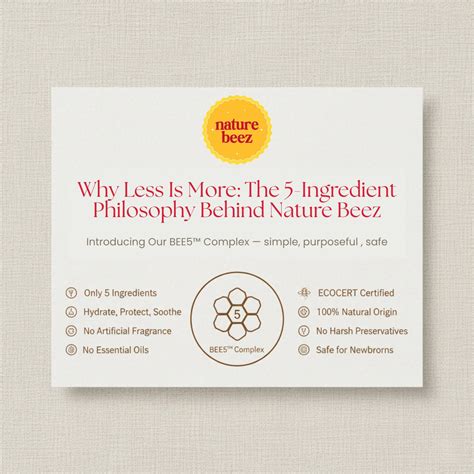 5-Ingredient Baby Care | Nature Beez Minimal Formulas