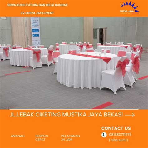 Menyediakan Sewa Meja Kursi Untuk Acara Free Ongkir Jakarta