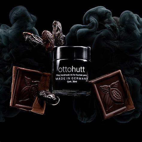 Buy Otto Hutt Black Night Dark Chocolate Ink|Otto Hutt Scented Ink|Makoba