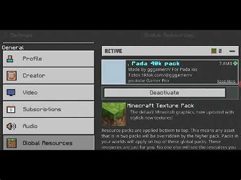 Pada iOS Texture Pack 的图像结果