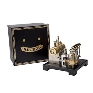 Buy ToyGhillied Full Metal Modular Steam Engine Kit, 84 Pieces DIY ...