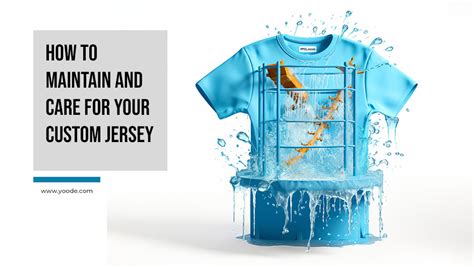 How to Maintain and Care for Your Custom Jersey