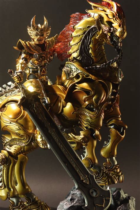《牙狼》魔戒骑士模型写真 黄金骑士领衔全部帅到爆