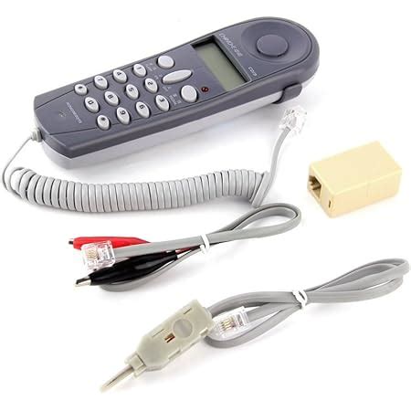 Csecurity KRONE Voice Module Test Cord 110 to RJ11 1.5 Meter Test Head ...