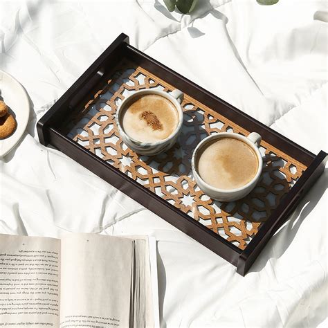 Casablanca Ornamental Tile Glass Tray -Medium – Wonderchef India