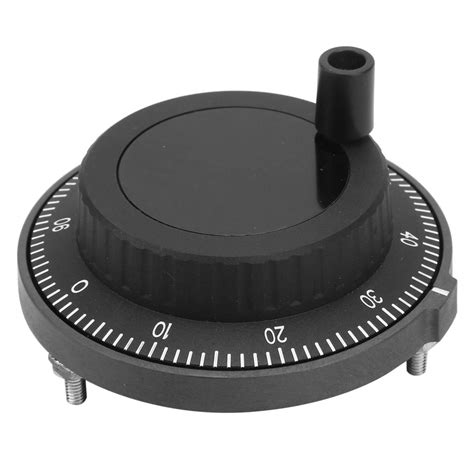 Buy LANGZDHE 5V 80mm 6Pin Plastic CNC Pulser Handwheel 100PPR Manual ...