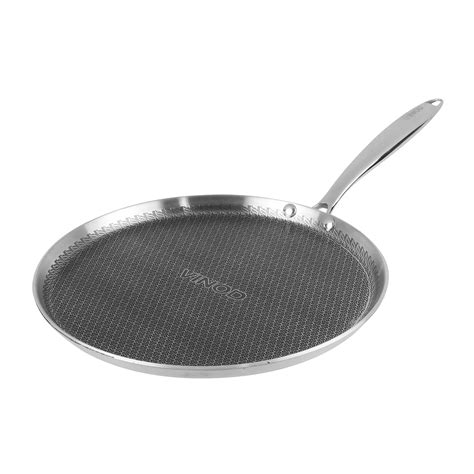 Vinod Platinum Triply Stainless Steel SAS Pro Dosa Tawa – Vinod ...