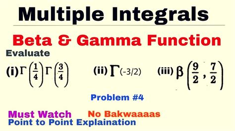 Image result for The Beta Function Problem of Gamma Function by Ammaths Tutorials