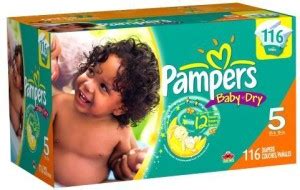 Pampers Baby Dry Size 5 Diapers Value Pack 116 Count - S - M - Buy 0 ...