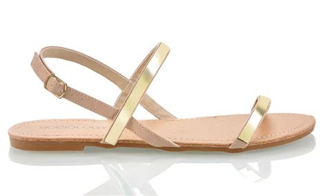 Sociology Women's Flat Sandals | Groupon Goods