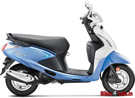 The picture showing the side view of Hero Pleasure in its Beautiful ...