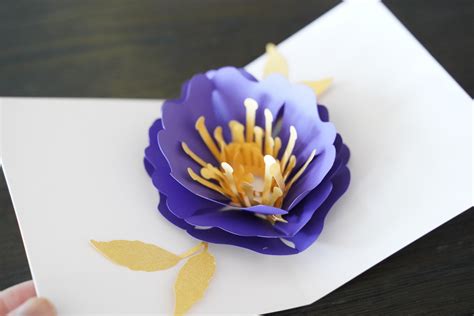 Flower Pop Up Card Tutorial 的图像结果