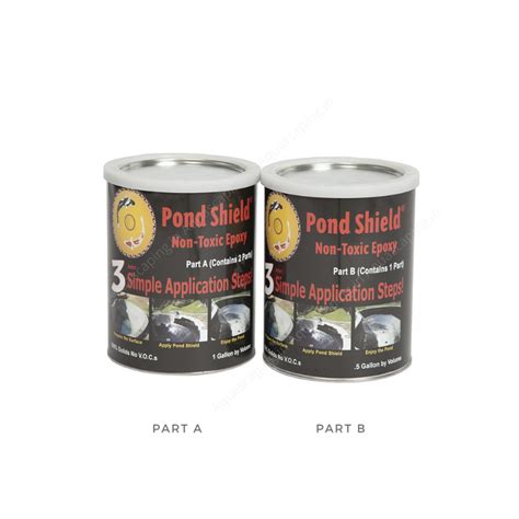 Pond Armor Pond Shield Epoxy Paint - 1.5-Quart (Black/Sky Blue) India