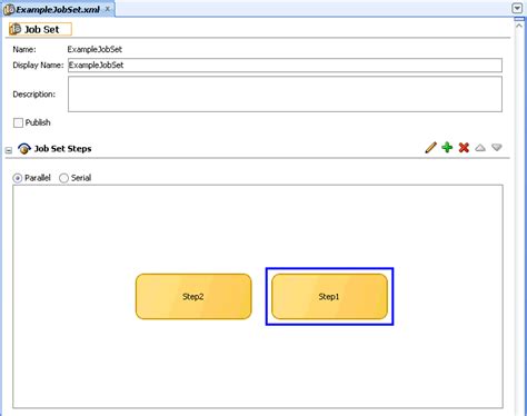 Defining and Using Job Sets