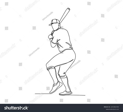Continuous Line Drawing Baseball 的图像结果