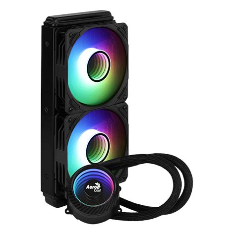 AEROCOOL MIRAGE L240 ARGB WATERCOOLING TDP 400W, 2x ARGB FAN - Tablet Oid