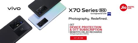 Jio Vivo X70 Offer - Unlock Exciting Benefits on Jio Recharge