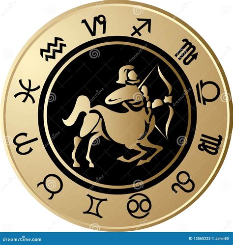 占星人马座 向量例证. 插画 包括有 占星术, 狮子, 金子, 宝瓶星座, 双子星座, 波斯菊, 月份, 时段 - 13565223