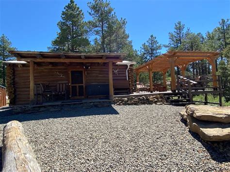 CJ's Ranch Rustic Log Cabin,quiet nature getaway. - Cabins for Rent in ...