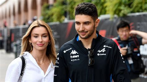 Esteban Ocon Girlfriend