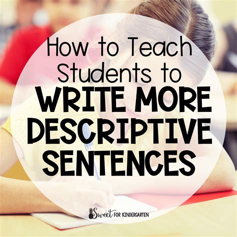 Image result for Descriptive Sentences Examples