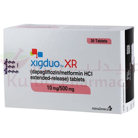 Xigduo Xr Tablet 10/500 Mg 30 PC | Kulud Pharmacy