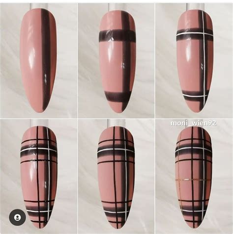 Pin by Sabrina Long on Health and beauty | Plaid nails, Plaid nail art ...