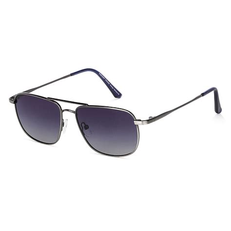 Blue Gunmetal Navy Blue Full Rim Rectangle Vincent Chase VC Sun Metal ...