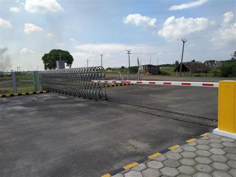 Collapsible Gates - Motorized SS Retractable Gates Trader - Retailer ...