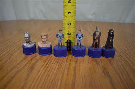 STAR WARS Lot Pepsi Bottle Cap Collection 6 Figures | Ubuy India