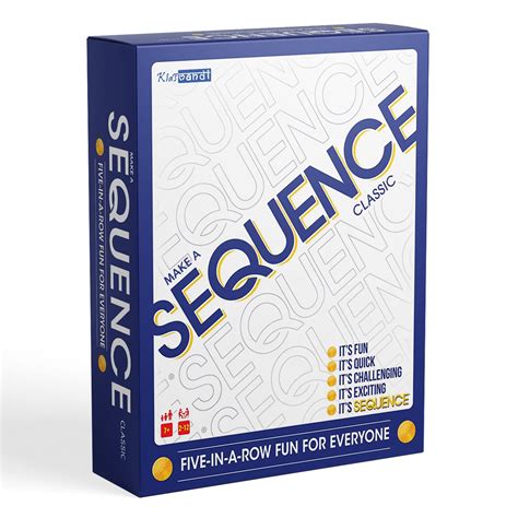 Sequence Board Game: Fun & Educational Game - Kids Mandi