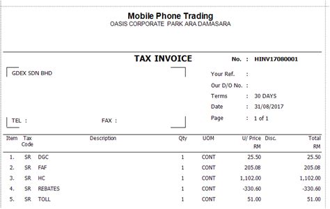 Image result for AutoCount Invoice