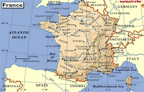 法国地图 - 最专业的签证团队