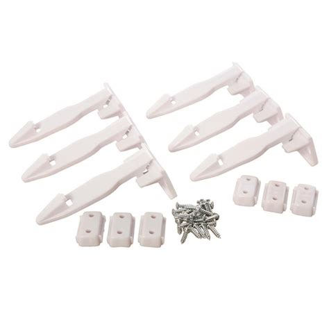 Dreambaby Child Safety White Drawer Latches 6-Pack L187 at Lowes.com