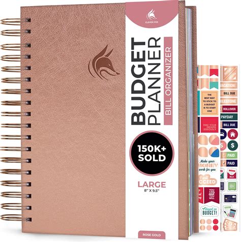 Amazon.com : Spiral Budget Planner 2025 and Monthly Bill Organizer with ...