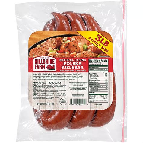 Hillshire Farm Polska Kielbasa Smoked Sausage Family Pack,, 48% OFF