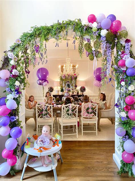 Garden Party Theme For Girls Gianna's Fairy Garden Birthday Party