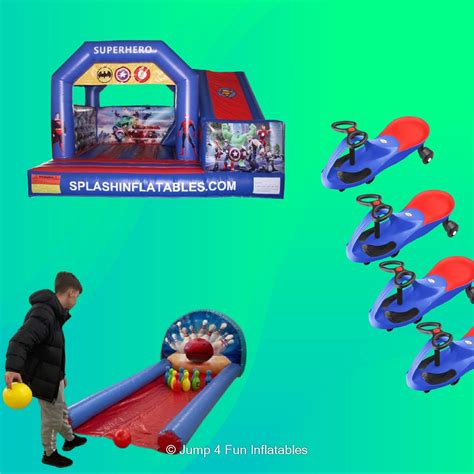 Bounce & Play Package - Hire in Glasgow | Jump 4 Fun Inflatables