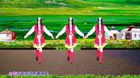 广场舞《蓝色的蒙古草原》歌声纯净悠扬，舞步简单大气_凤凰网视频_凤凰网