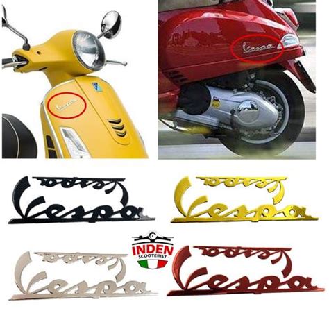 Promo Emblem Logo Vespa Timbul 3D For Vespa Sprint Prima GTS S LX LXV ...