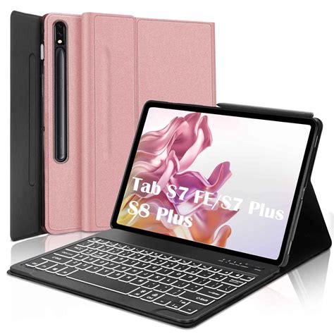 Amazon.in: Buy Samsung Galaxy Tab S8 Plus/S7 FE/S7 Plus Keyboard Case ...